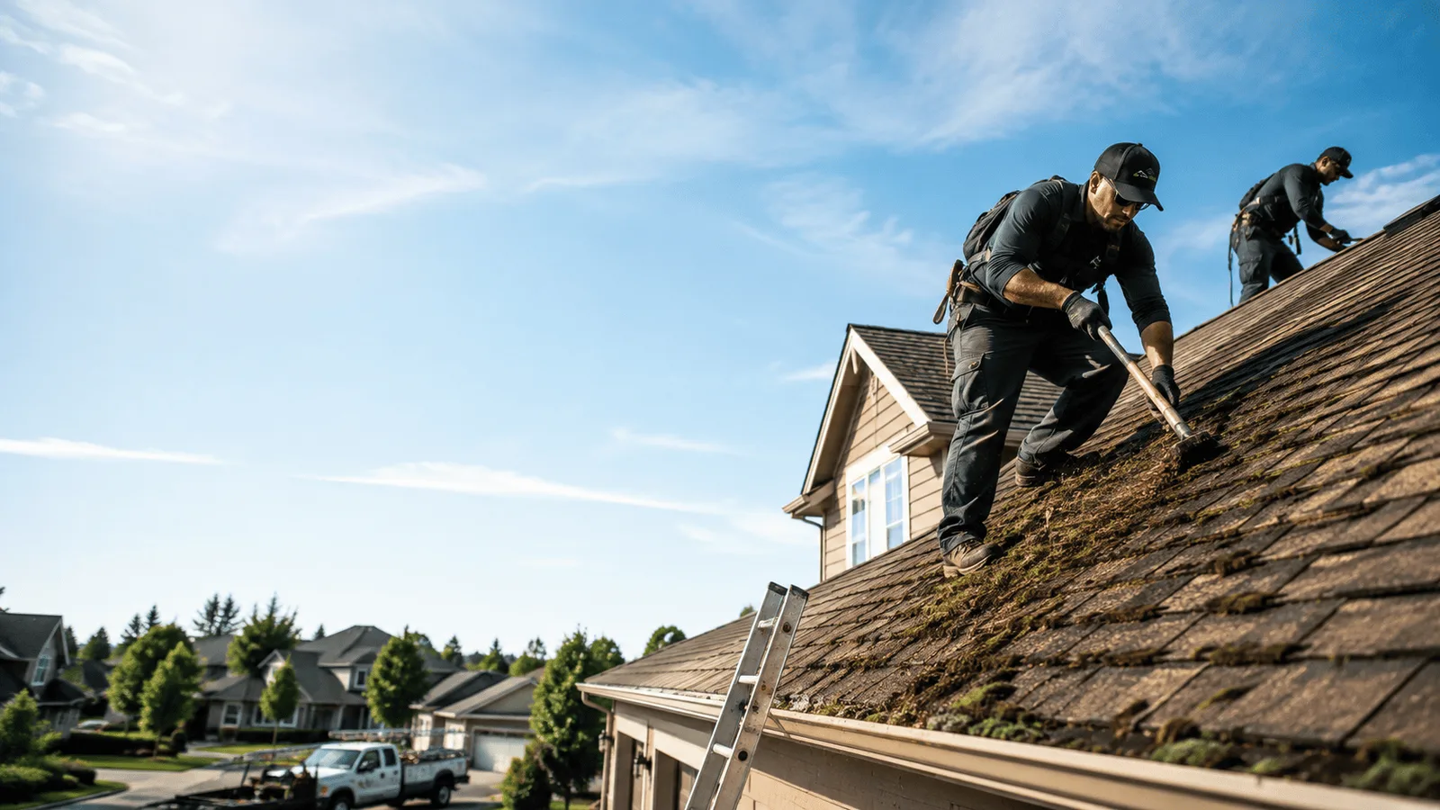 Roof Moss Removal in Indian River, MI near me